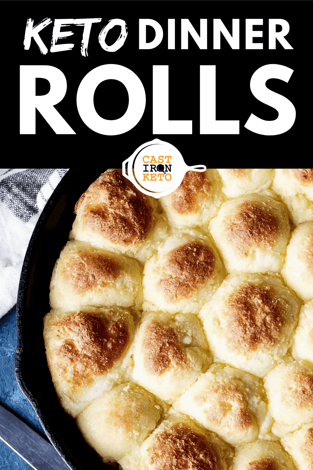 Keto Rolls Recipe with How To Video Cast Iron Keto