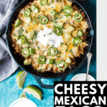 Keto Taco Skillet Pinterest Graphic