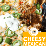 Keto Taco Skillet Pinterest Graphic