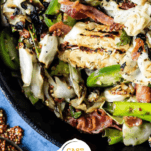 Keto Charred Cabbage Salad Pinterest Graphic