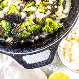 Keto Broccoli with Parmesan