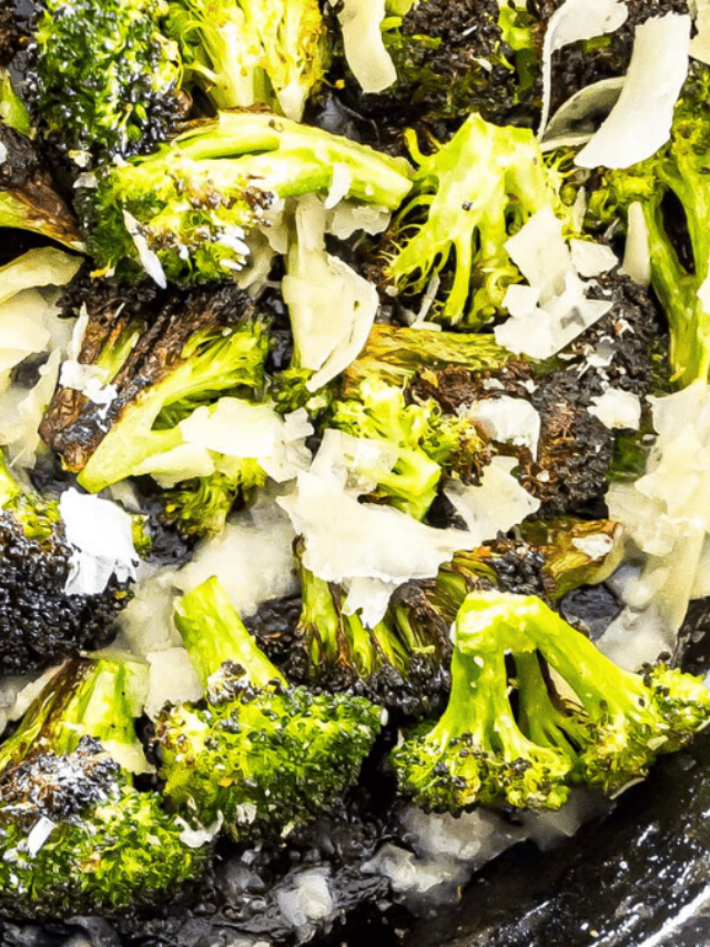 Charred Keto Broccoli With Parmesan Cast Iron Keto