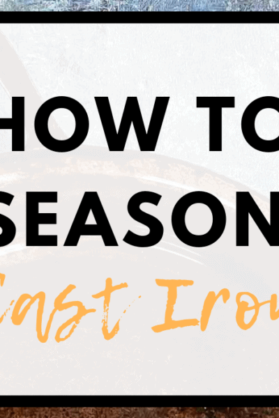 how to season cast iron header