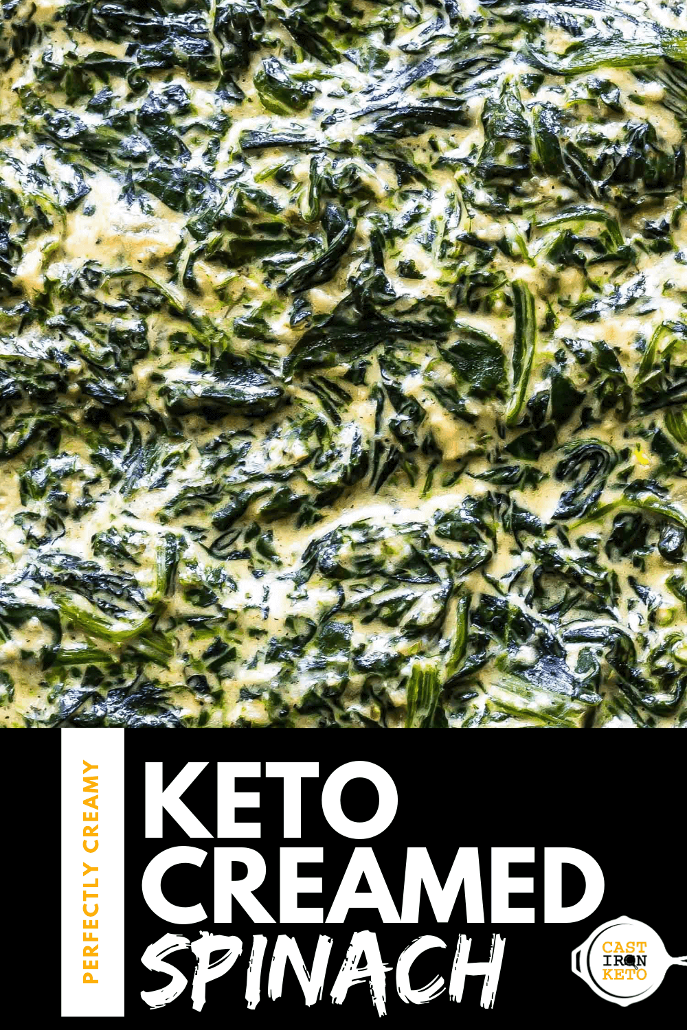 Keto Creamed Spinach Recipe (lowcarb + easy) Cast Iron Keto