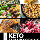 Keto Thanksgiving Recipes Pins