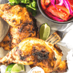 Keto Peruvian Chicken Pinterest Collage