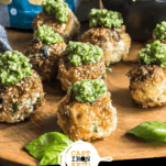 Keto Fried Goat Cheese Poppers Pinterest Collage
