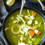 Keto Peruvian Chicken Soup Pinterest Graphic