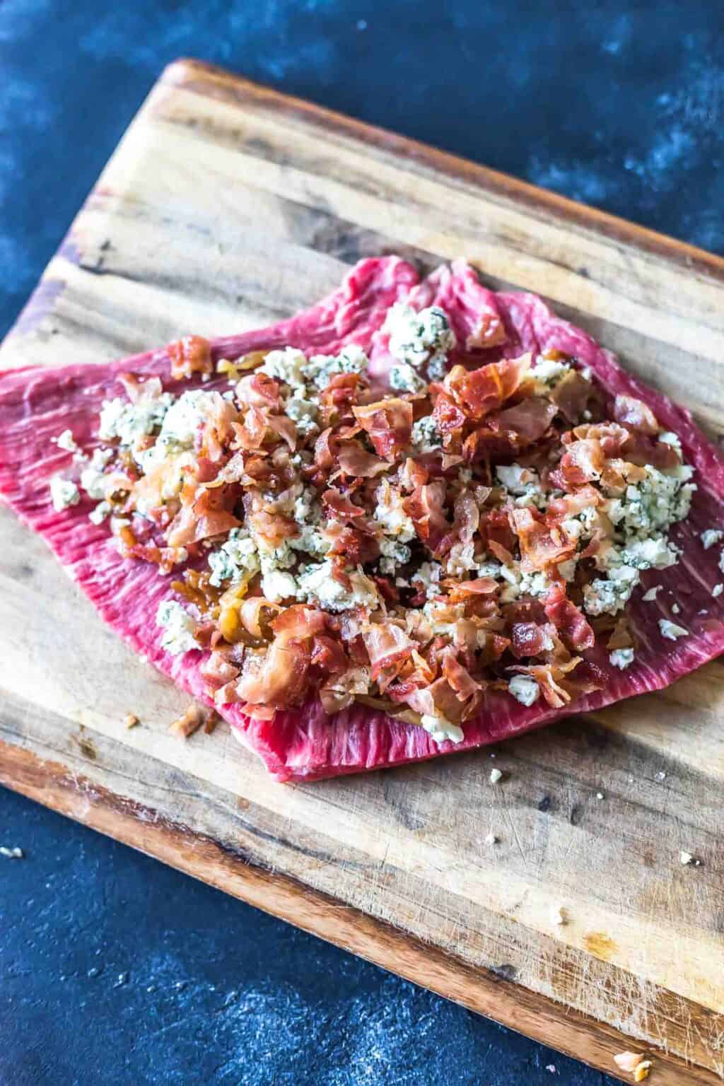 Keto Steak RollUps 🥩 Recipe (LowCarb Pinwheels) Cast Iron Keto