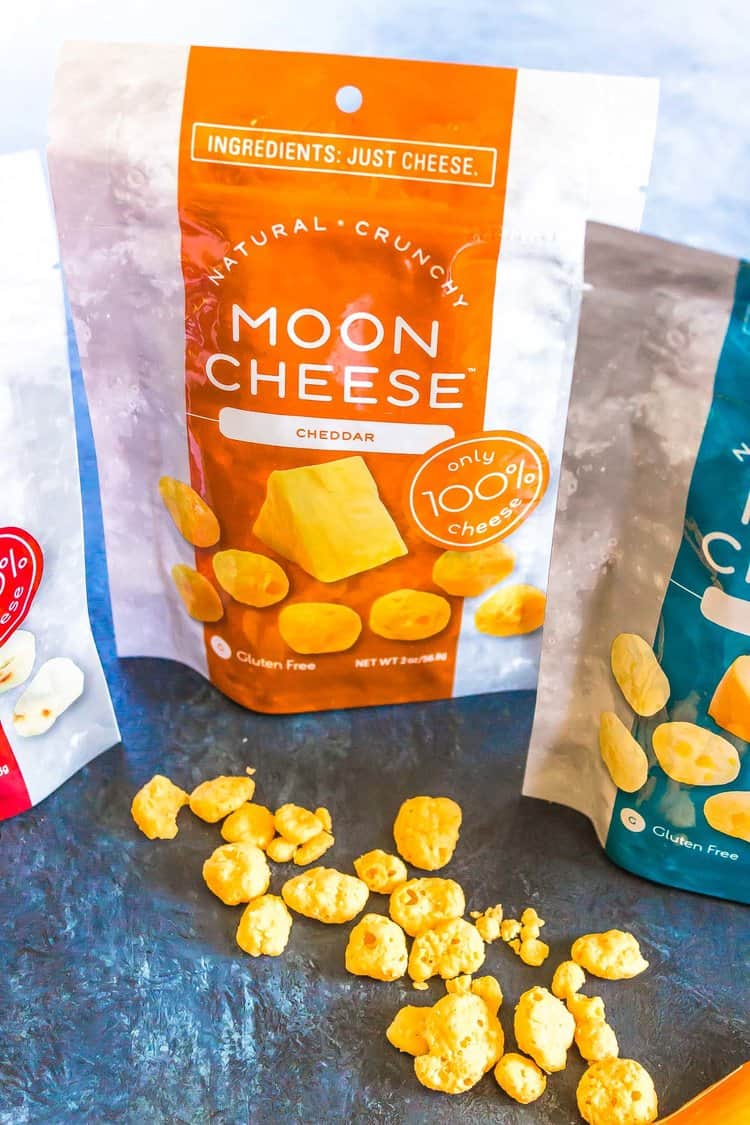 Moon cheese packaging