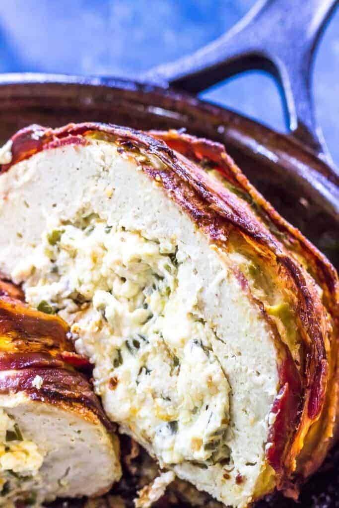 Keto Jalapeño Popper Meatloaf with Bacon! 🍖 Cast Iron Keto