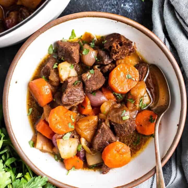 Keto Beef Stew Recipe 🍲 Cast Iron Keto