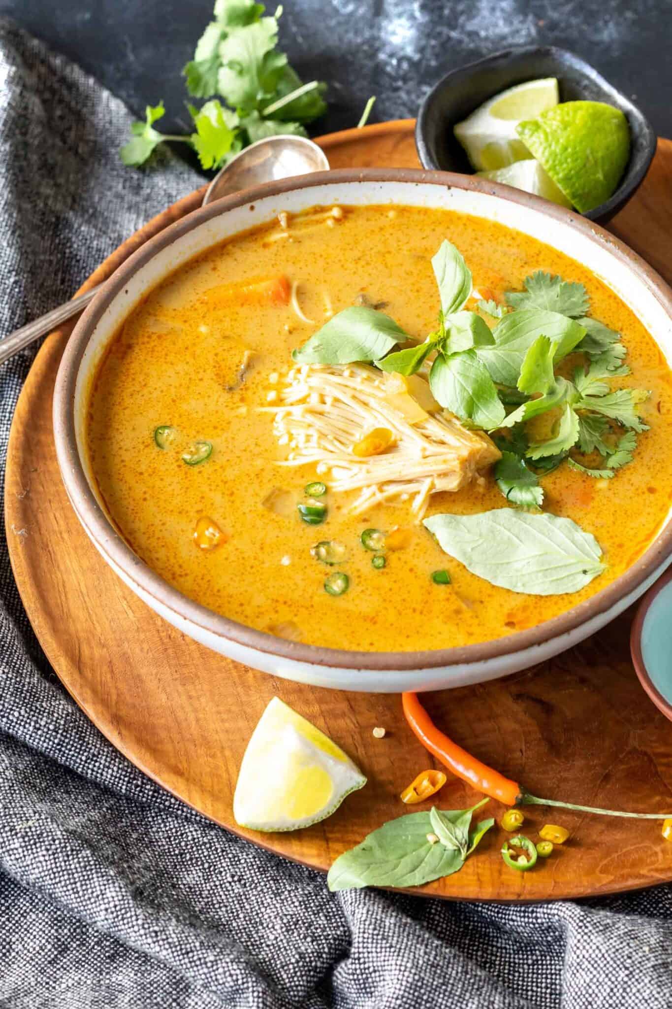 Keto Curry Soup 🥣 Recipe (Thai Yellow Style) Cast Iron Keto