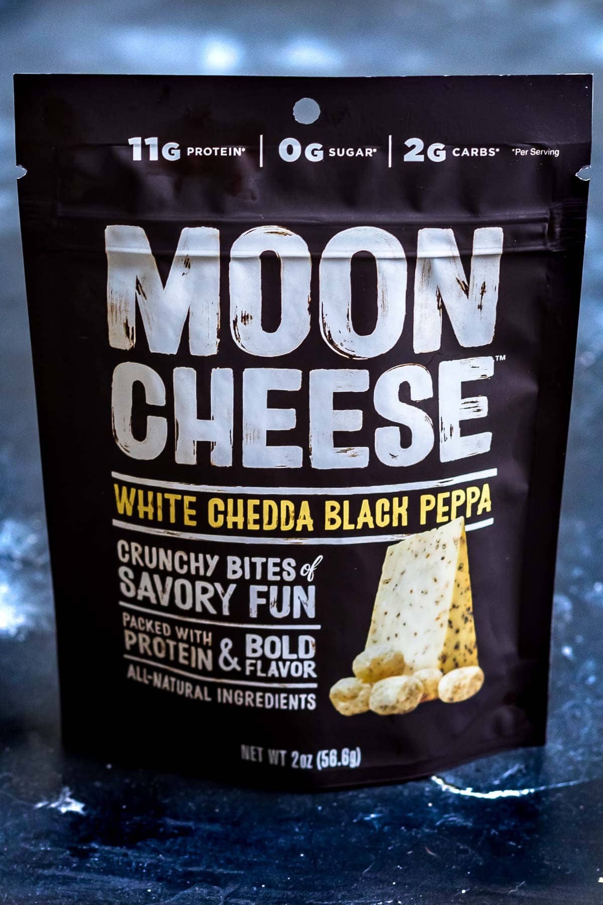Moon Cheese White Chedda Black PeppaPackaging 