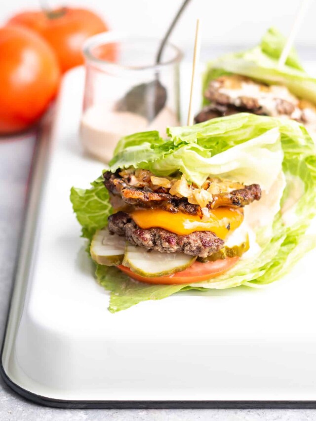 Keto Burgers InNOut Copycat Recipe Cast Iron Keto