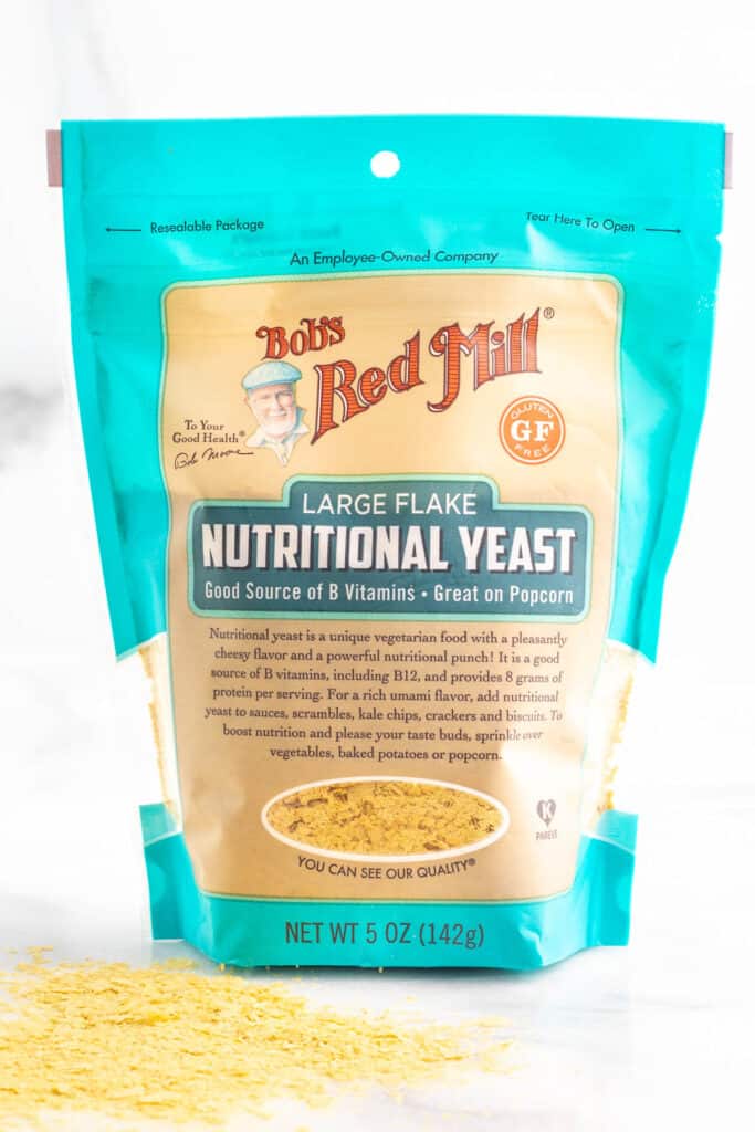 Bob's Red Mill nutritional yeast packaging