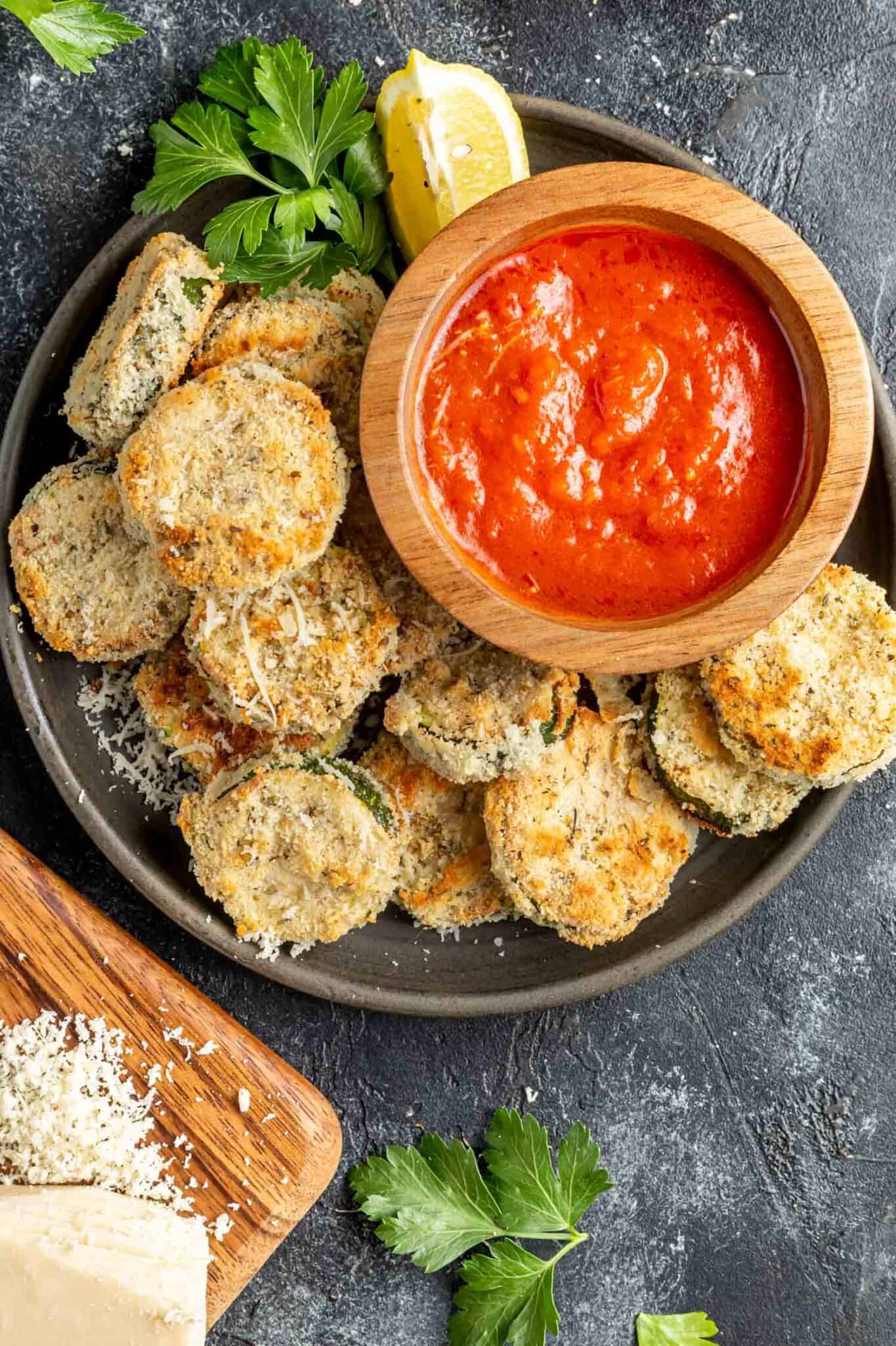Keto Zucchini Chips (Baked or Fried) 🍟 Cast Iron Keto