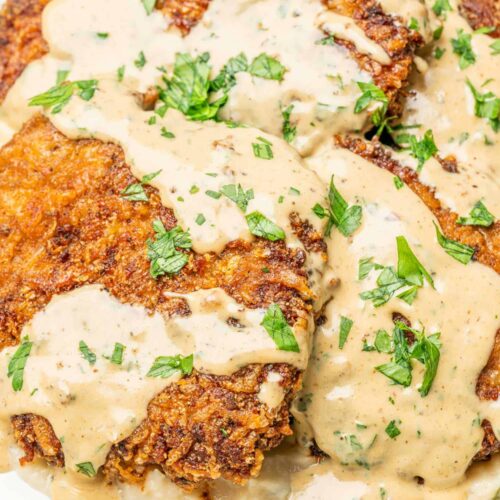 Keto Chicken Fried Steak 🍗 Cast Iron Keto