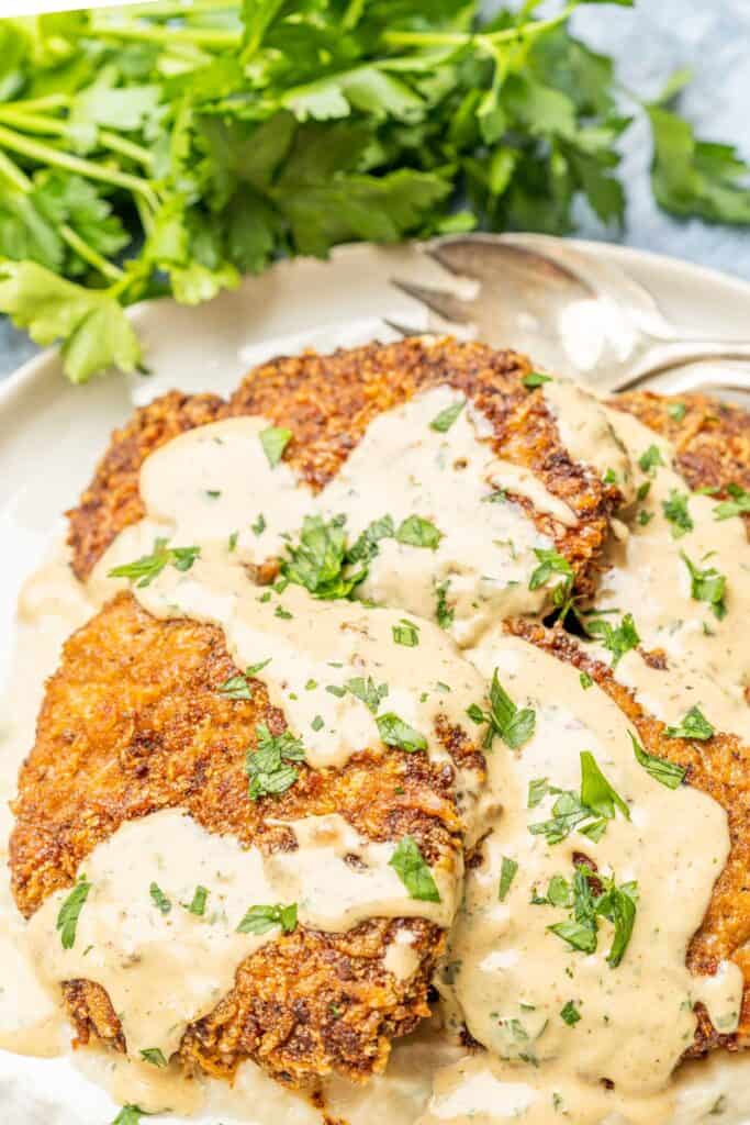 Keto Chicken Fried Steak 🍗 Cast Iron Keto