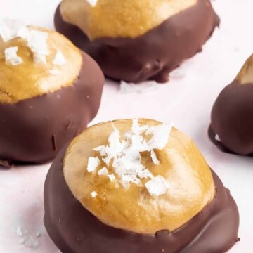 Keto Buckeye Candy [no-bake peanut butter candy]