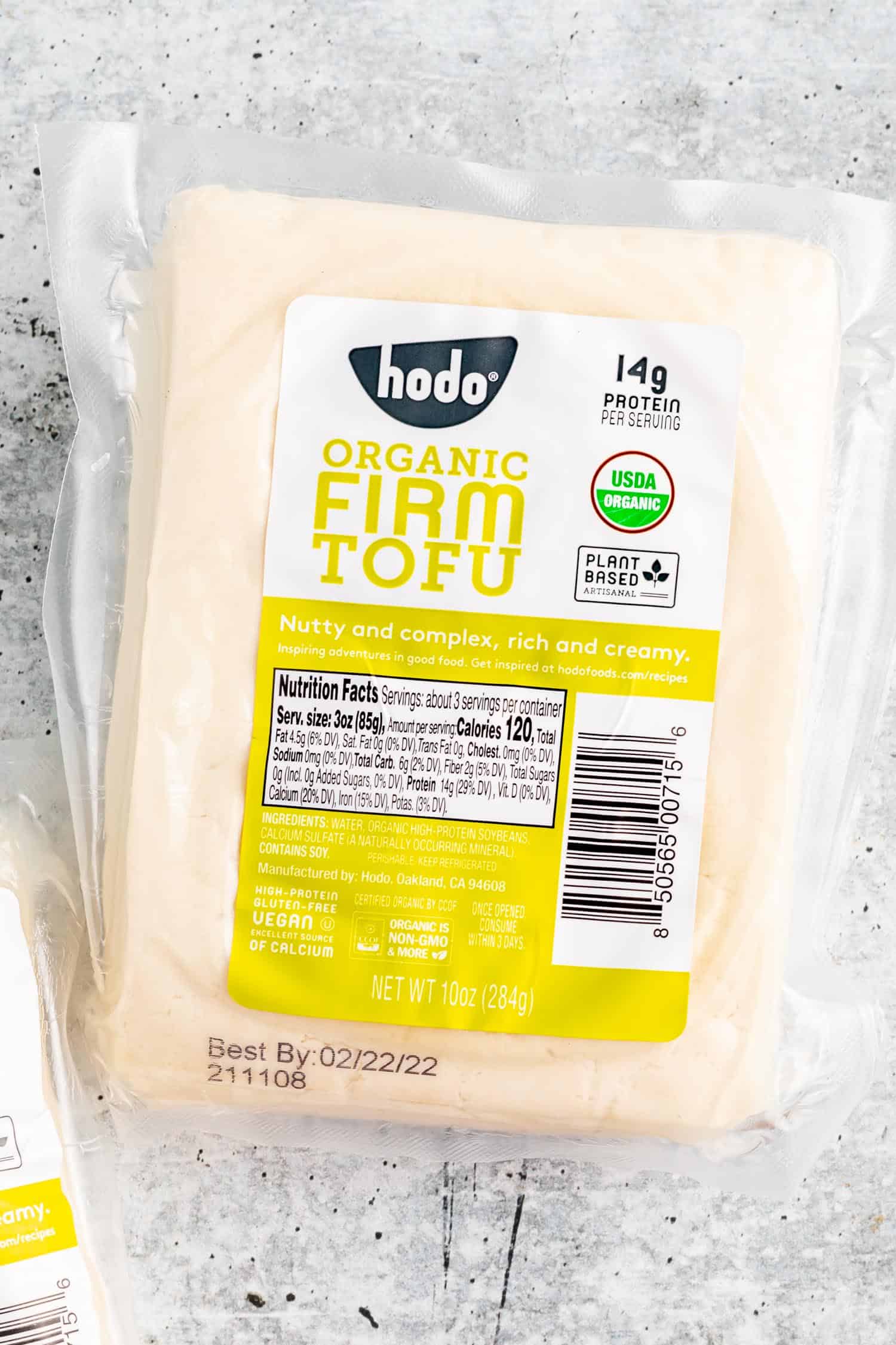 Hodo tofu packaging