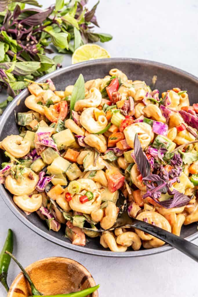 Thai Peanut Pasta Salad