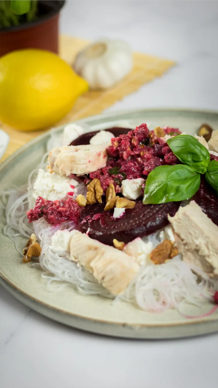 Homemade low carb spaghetti recipe.