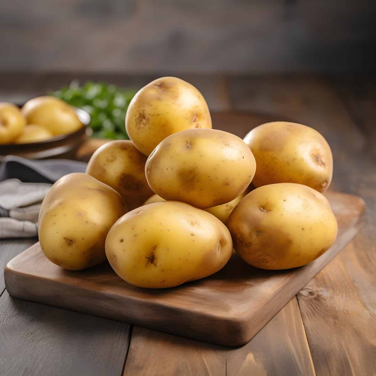 Annabelle Potatoes on a kitchen counter