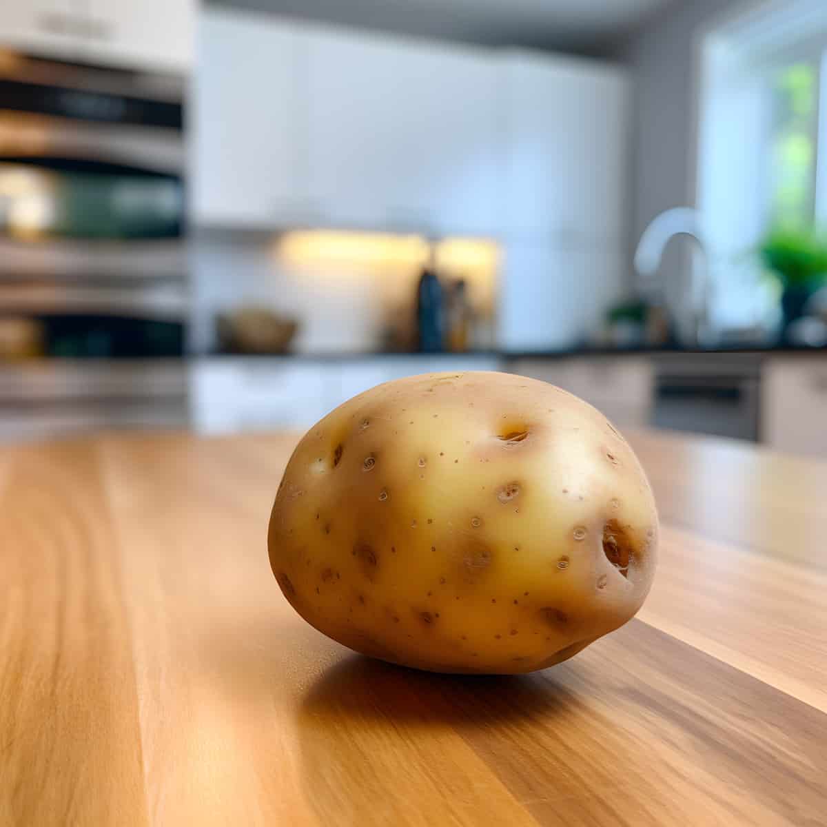 Bojar Potatoes on a kitchen counter