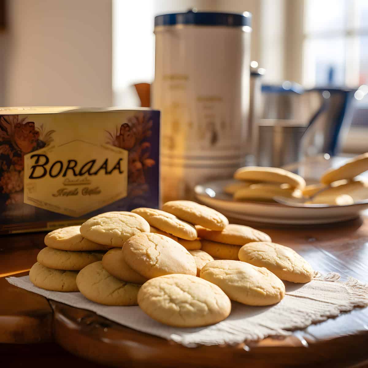 Broas on a kitchen counter