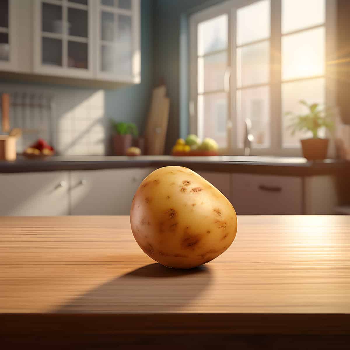 Flava Potatoes on a kitchen counter