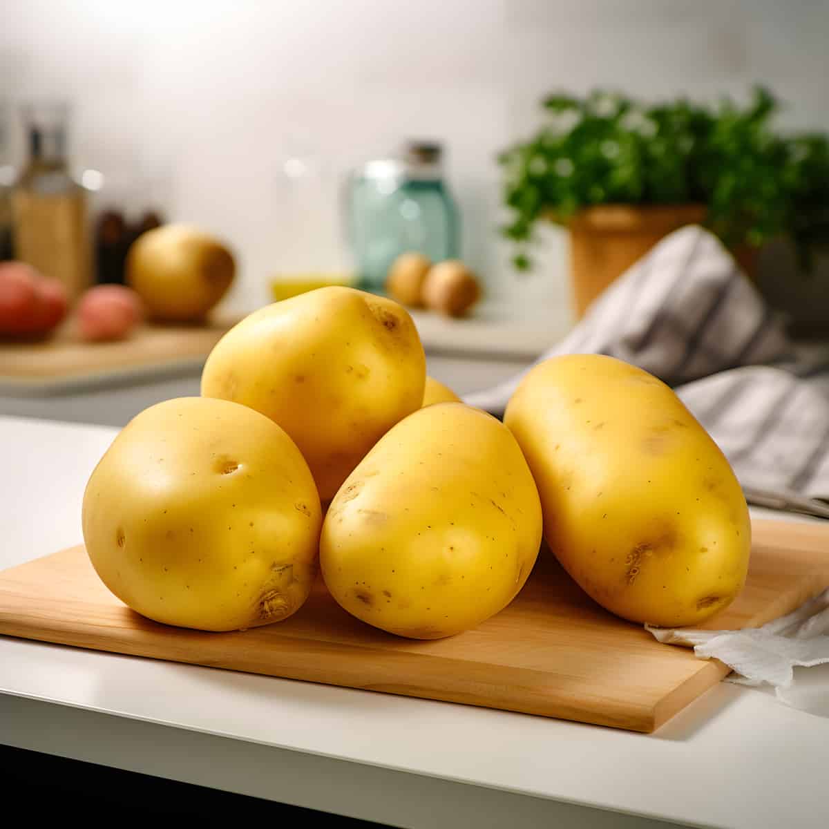 Jelly Potatoes on a kitchen counter