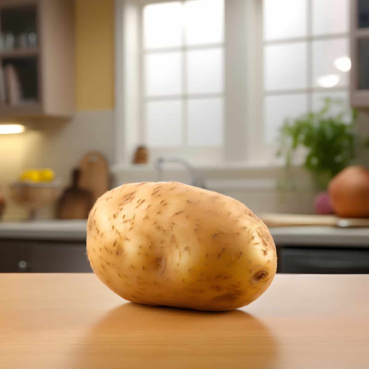 Jubel Potatoes on a kitchen counter