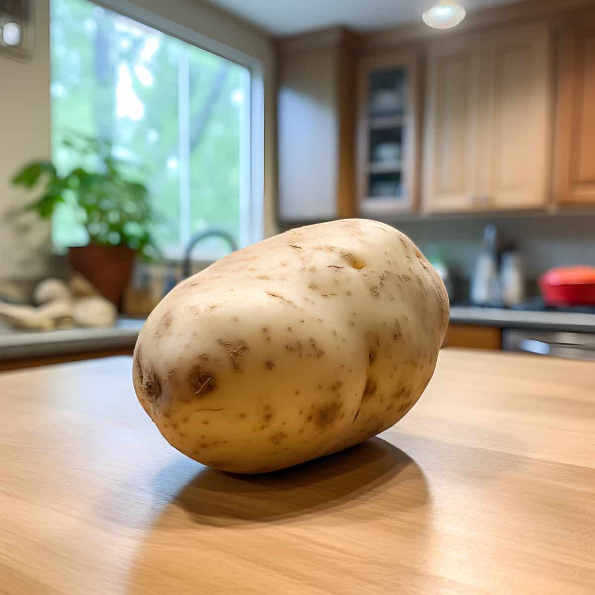 Megachip Potatoes on a kitchen counter