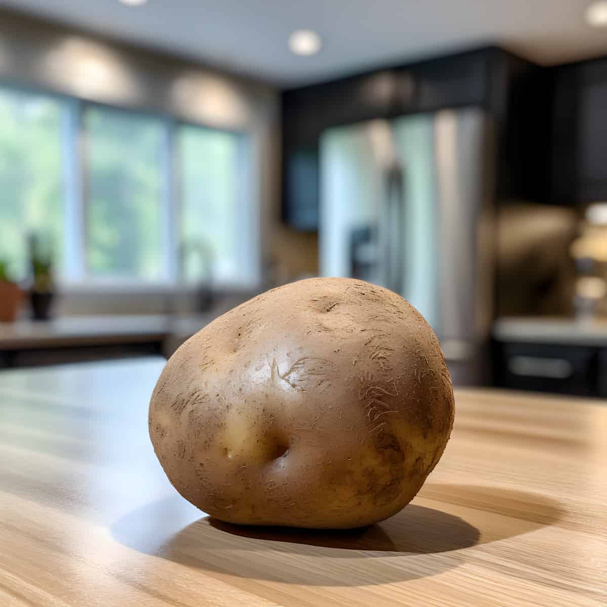 Puca Quitish Potatoes on a kitchen counter