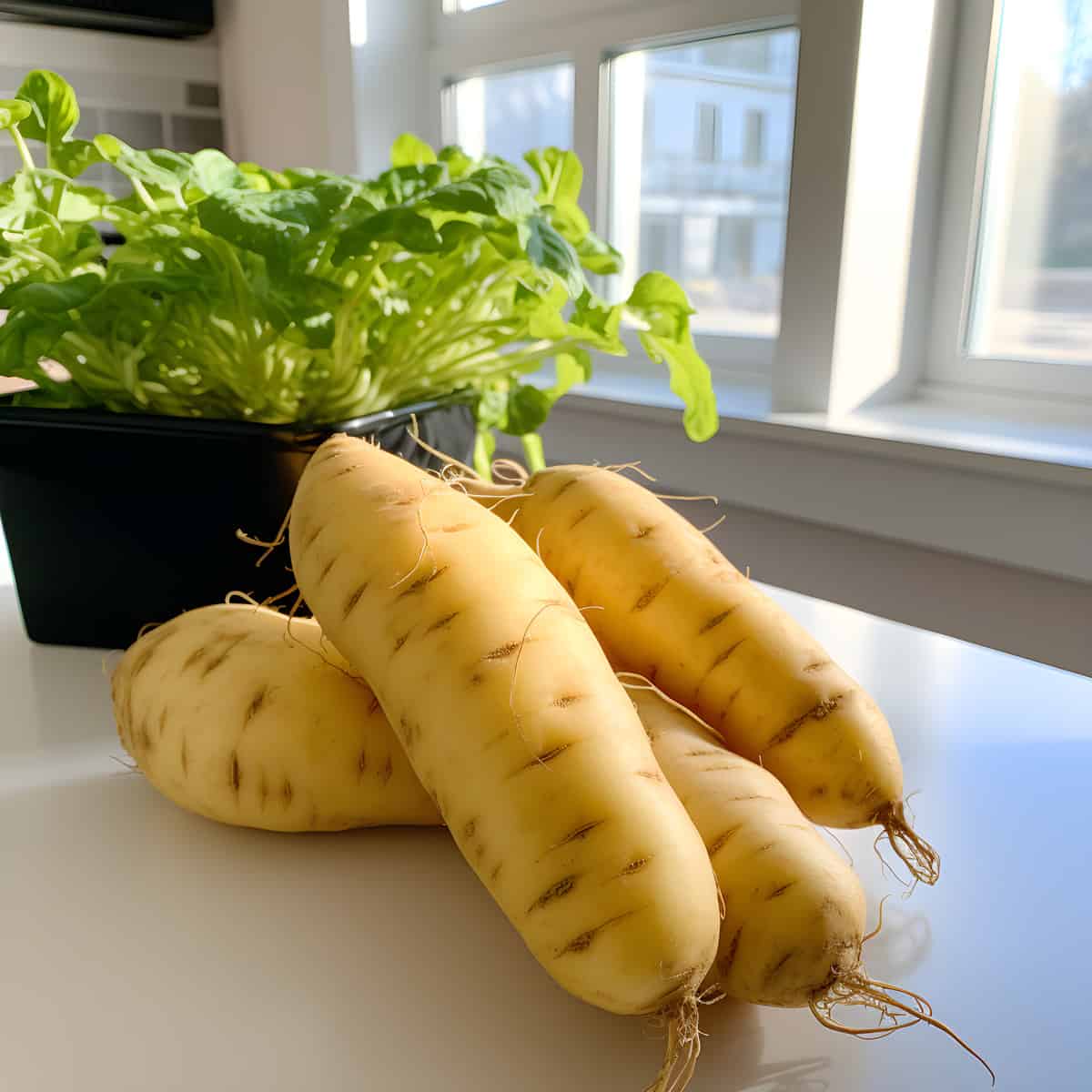 Puikula Potatoes on a kitchen counter