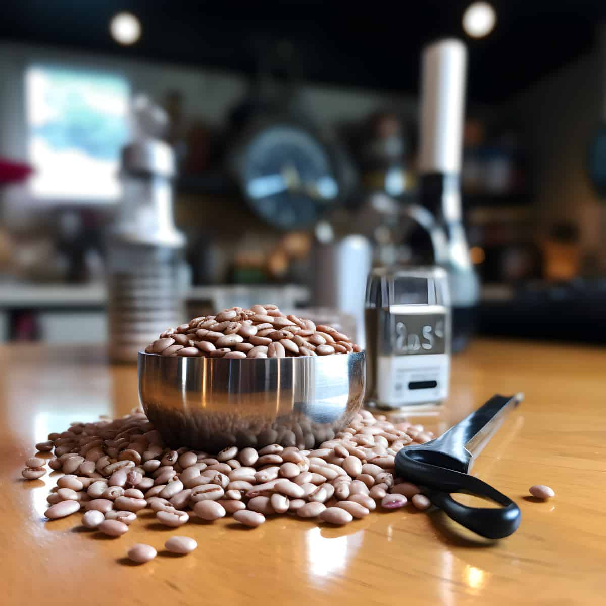 RiceBeans on a kitchen counter