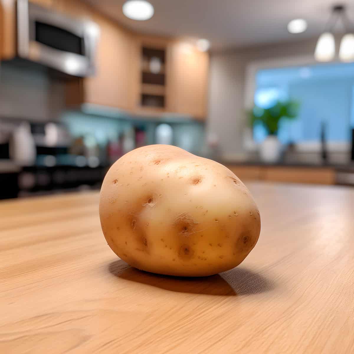 Shepody Potatoes on a kitchen counter