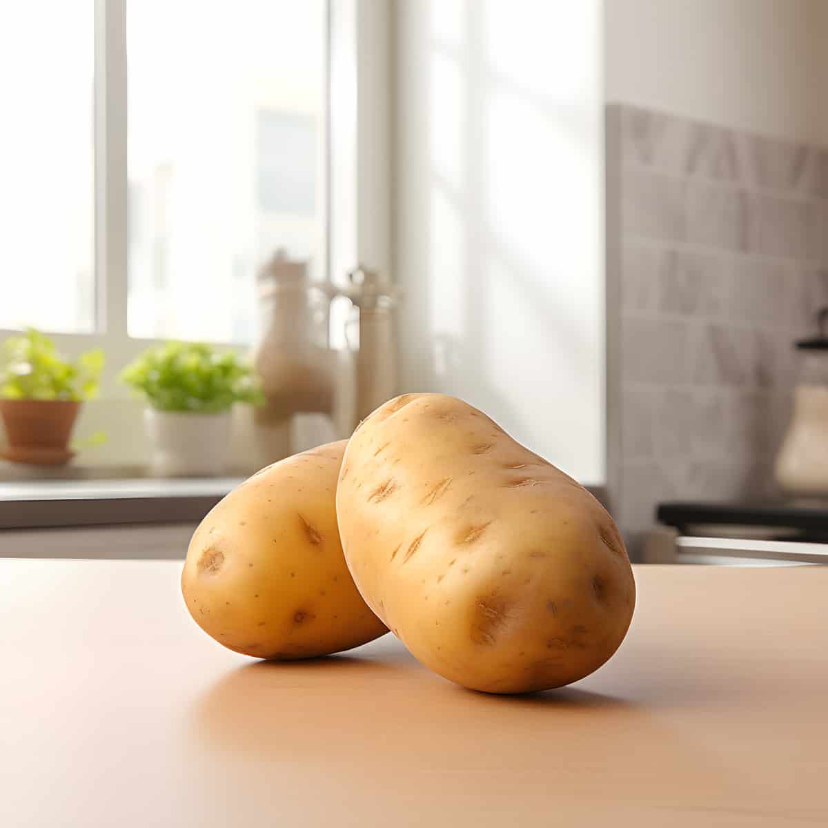 Sigma Potatoes on a kitchen counter
