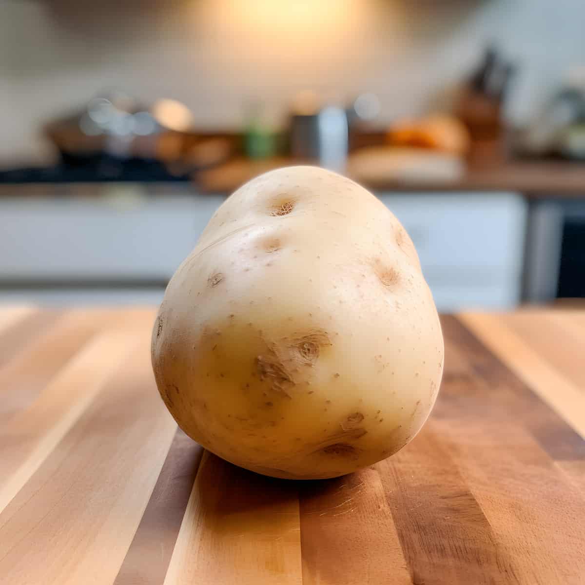 Snowden Potatoes on a kitchen counter
