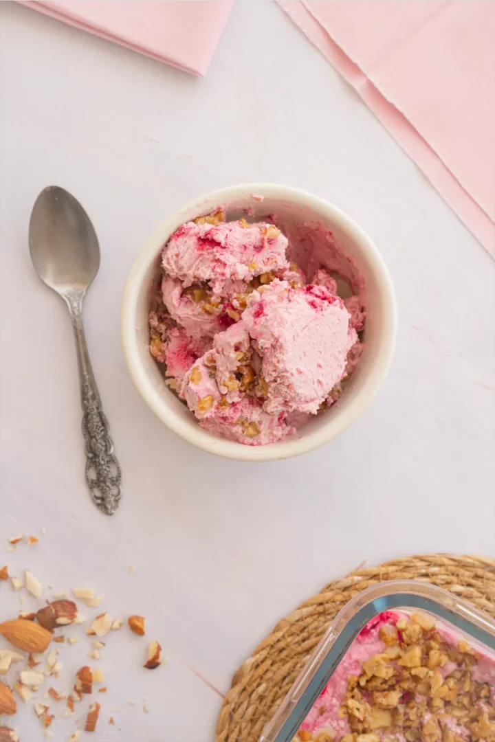 Keto ice cream recipe.