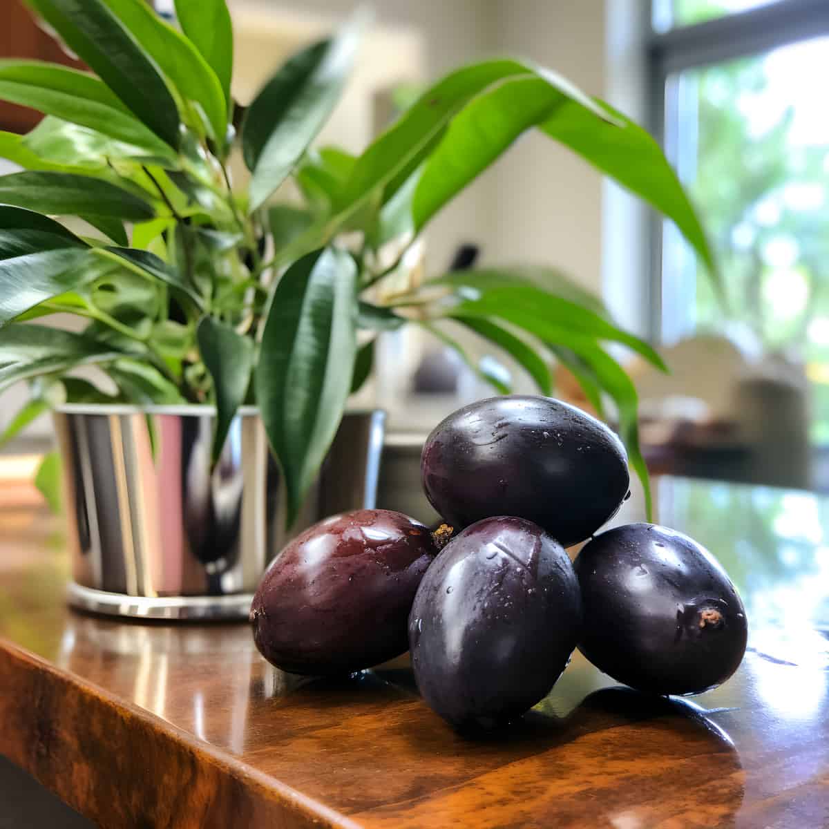 Cocoplum on a kitchen counter