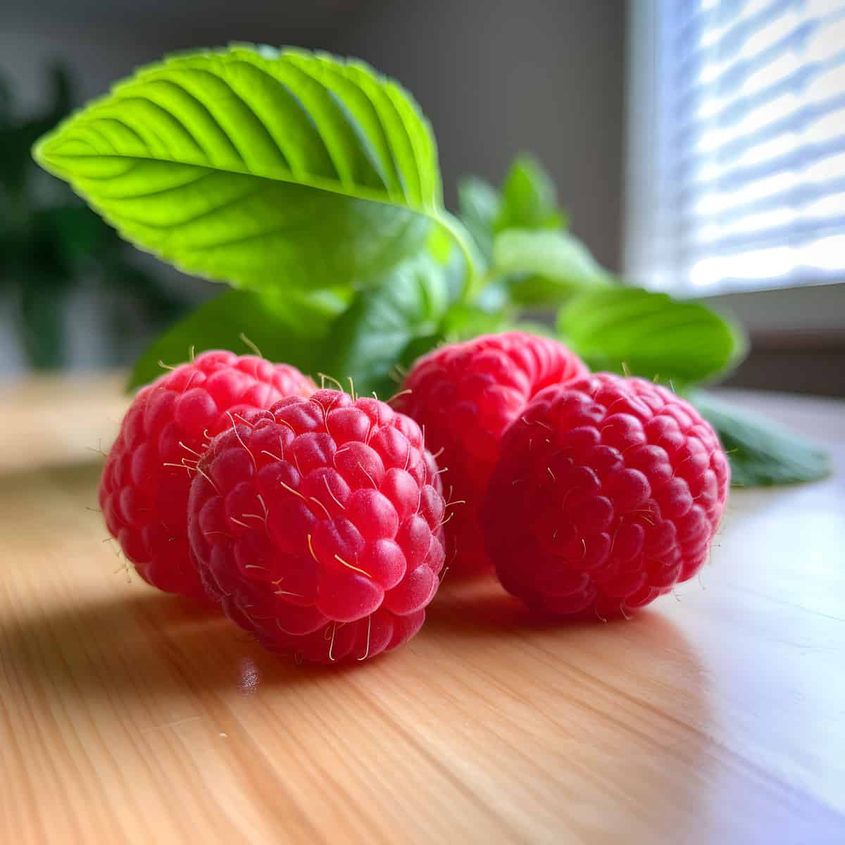 Nepalese Raspberry on a kitchen counter