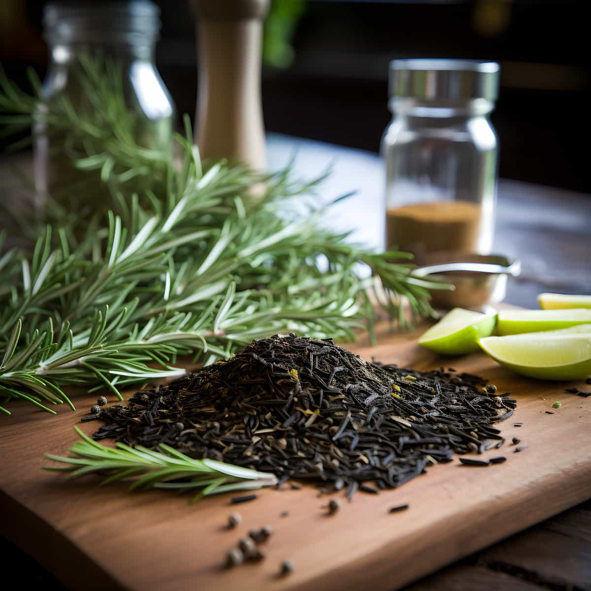 Nigella Herb and Seasoning on a kitchen counter