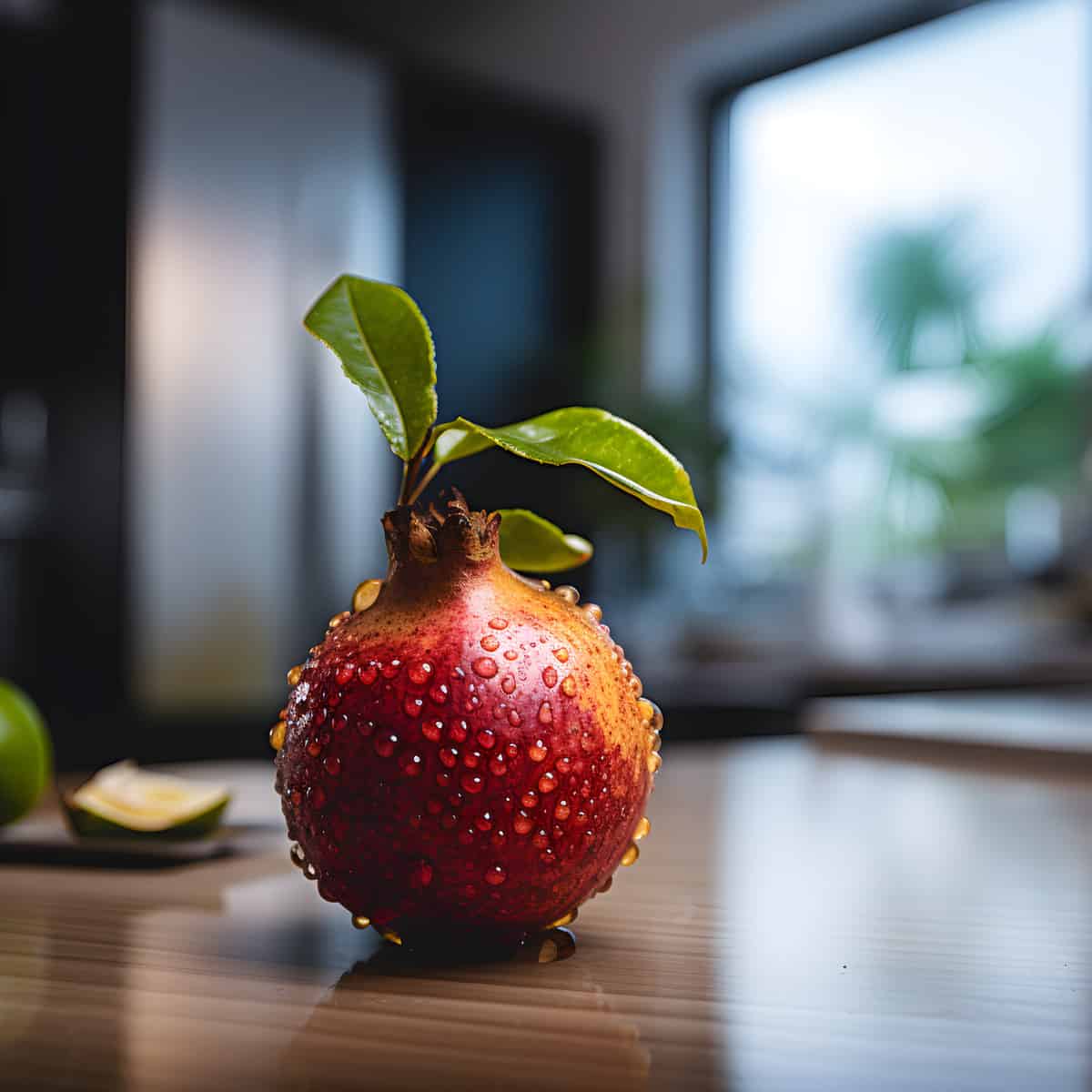 Puru Fruit on a kitchen counter
