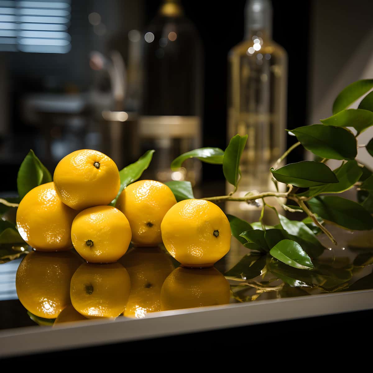Shonan Gold Fruit on a kitchen counter