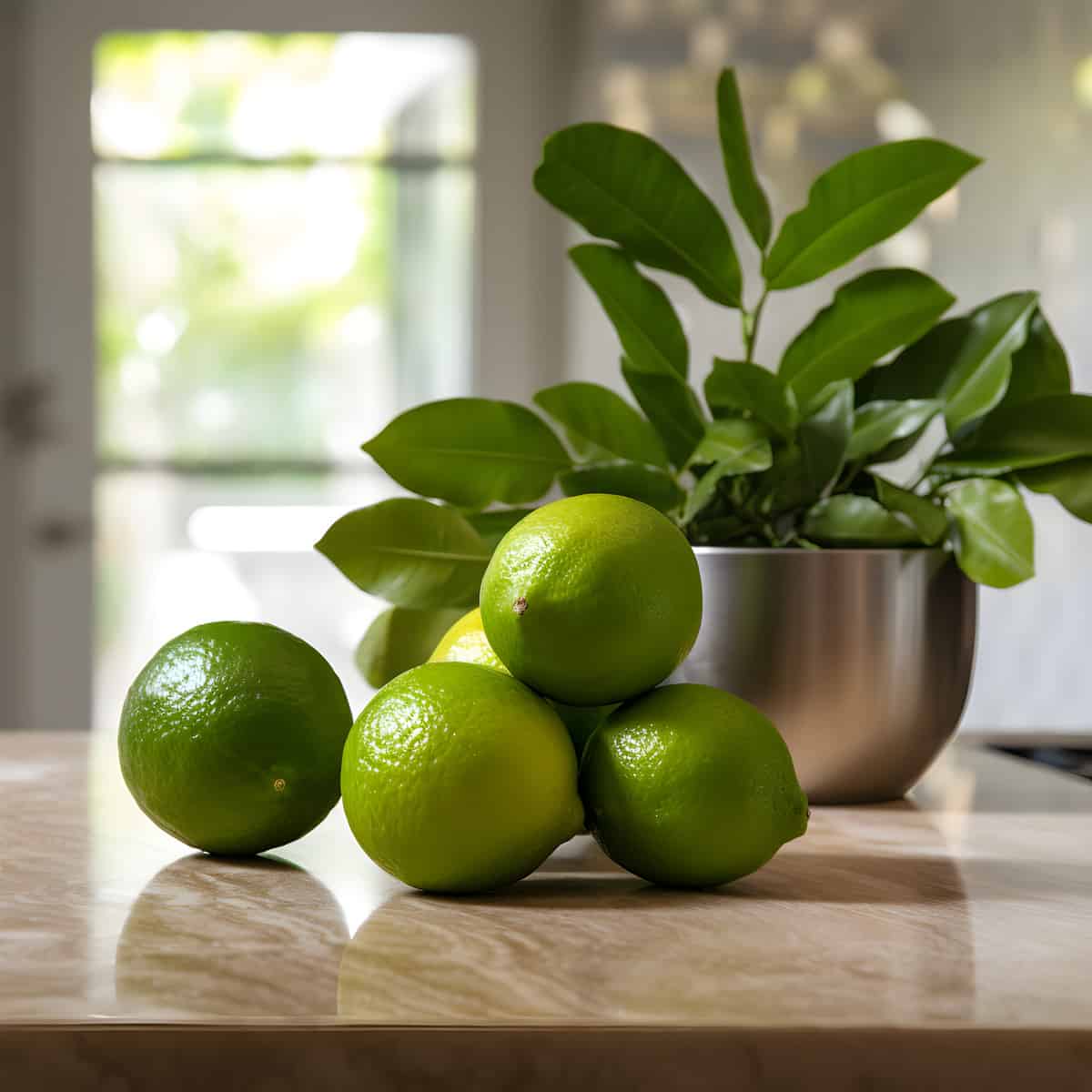 Spanish Lime on a kitchen counter