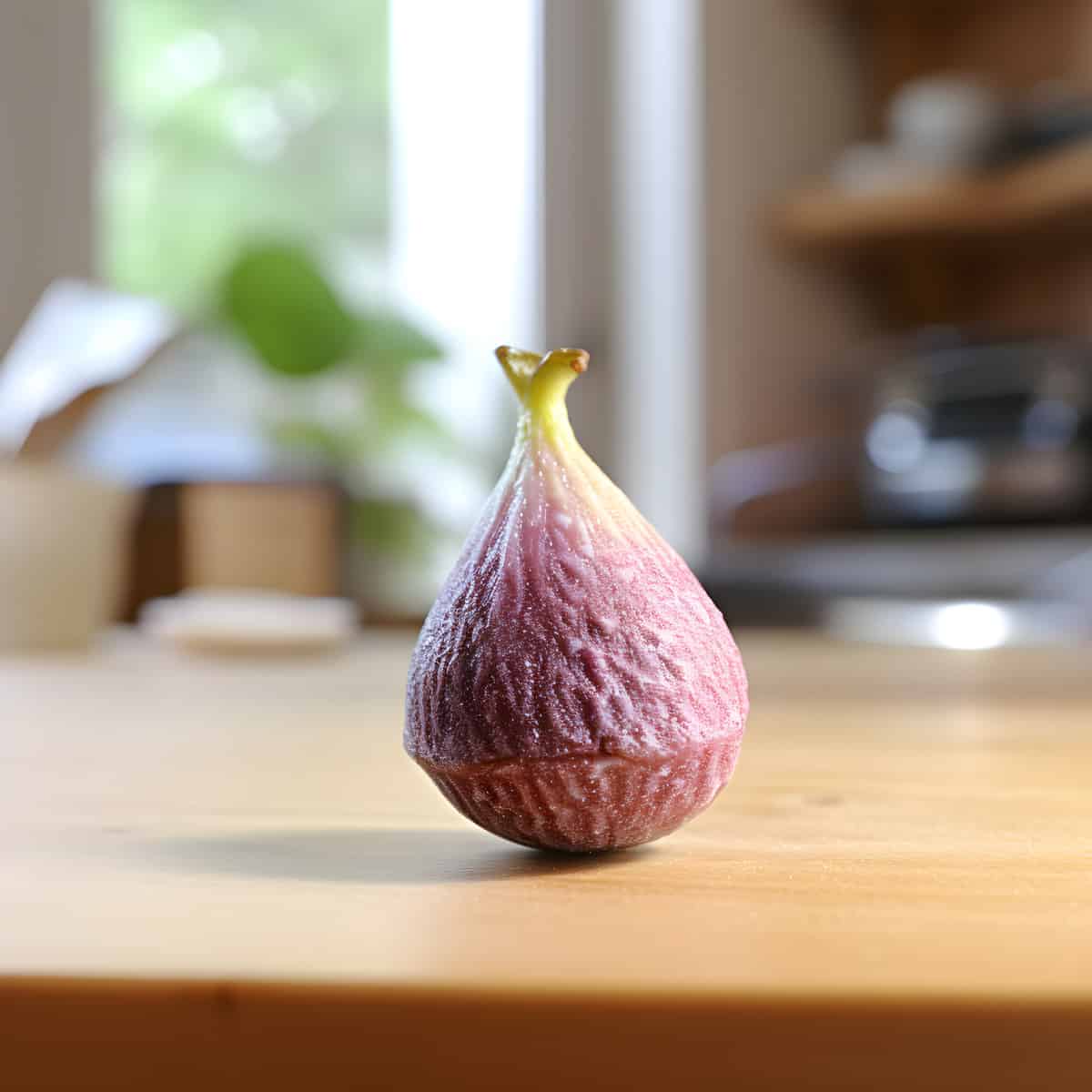 Sweet Sandpaper Fig on a kitchen counter