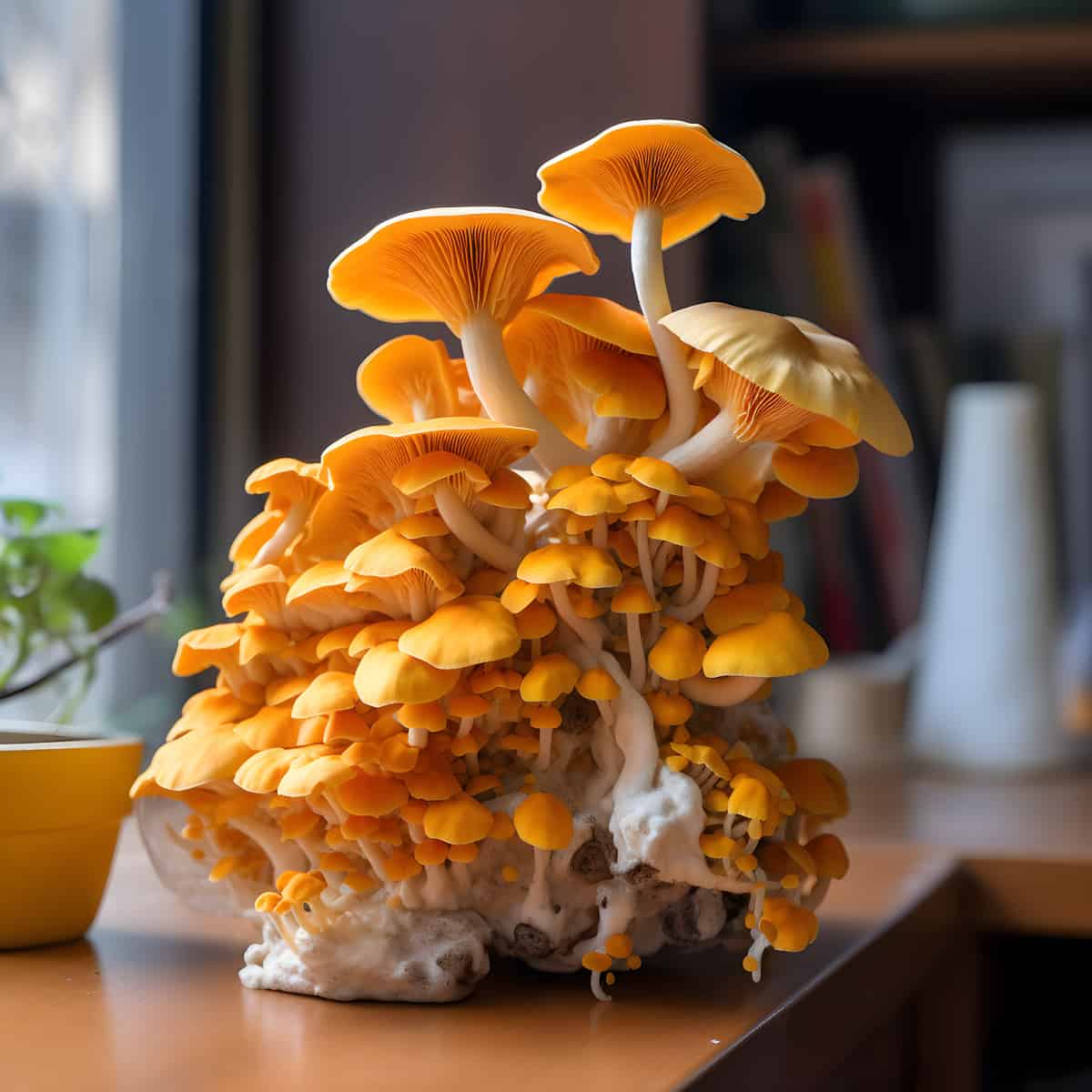 Sweet Tooth Fungus on a kitchen counter