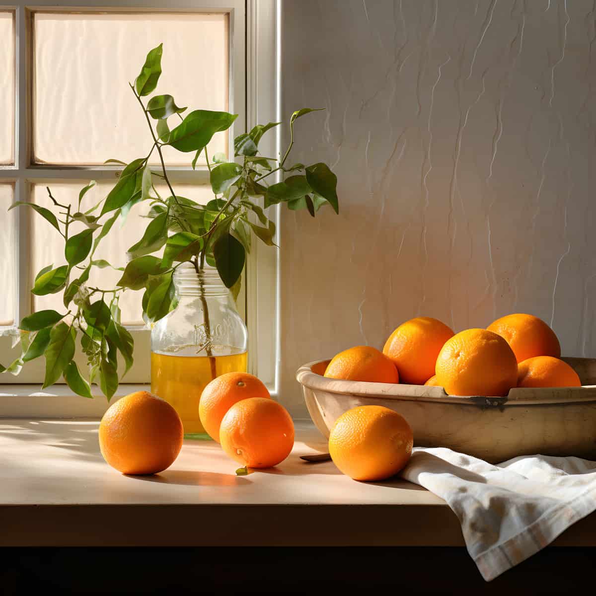 Taiwan Tangerine on a kitchen counter